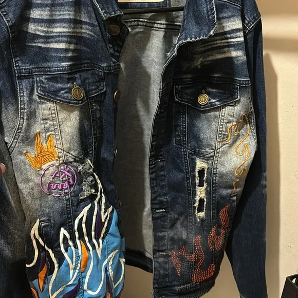 Men’s jeans jacket - Picture 3 of 16